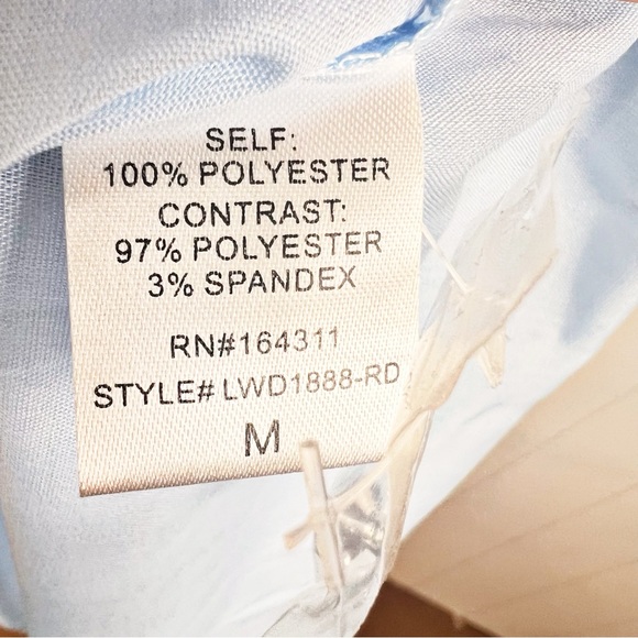 Aura Shock And Awe Blue Tulle Maxi Dress Size M NWT Tiered Princess Cottagecore - Picture 9 of 11